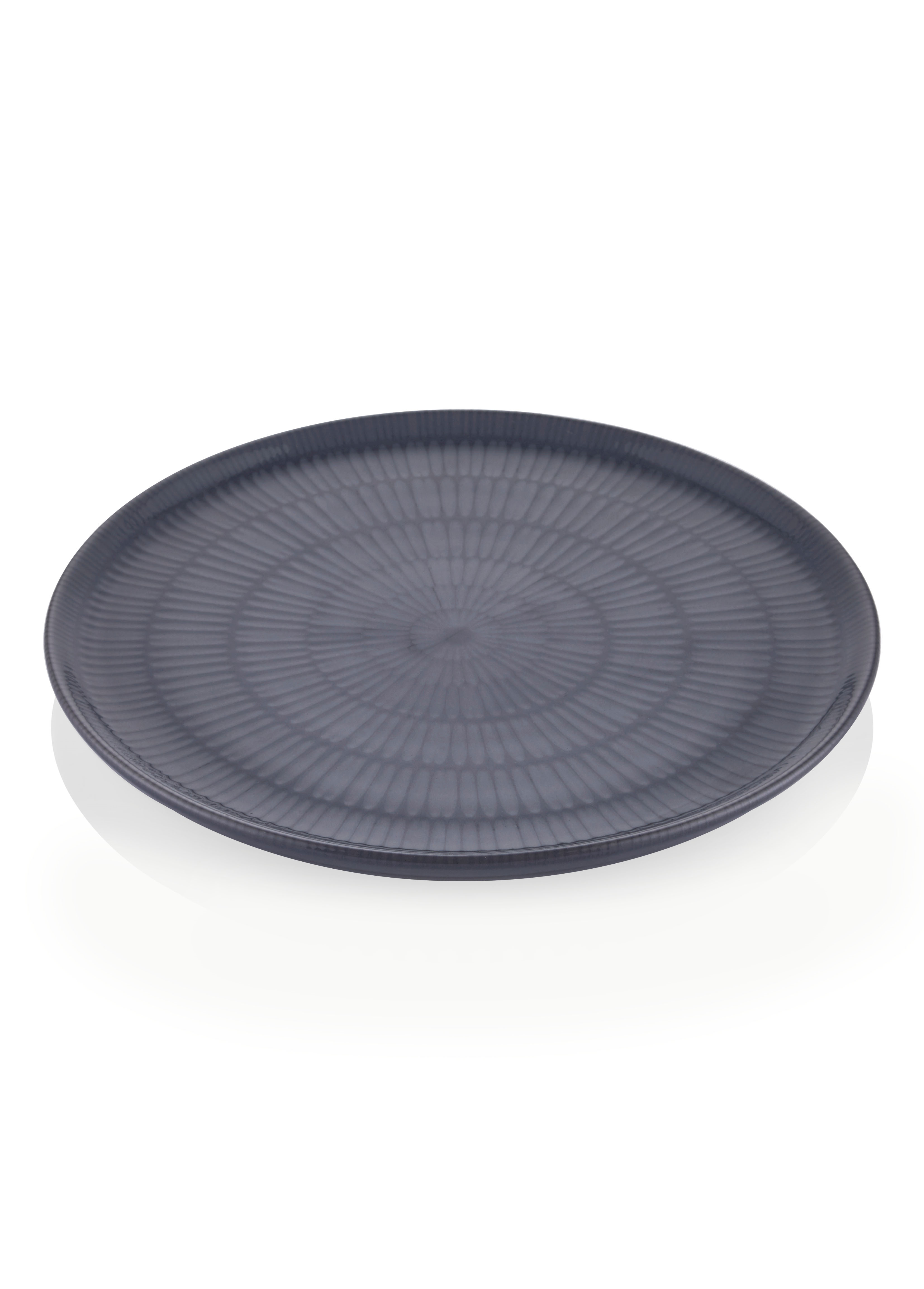 The Mia Noon Servis Tabağı Gri 30 Cm