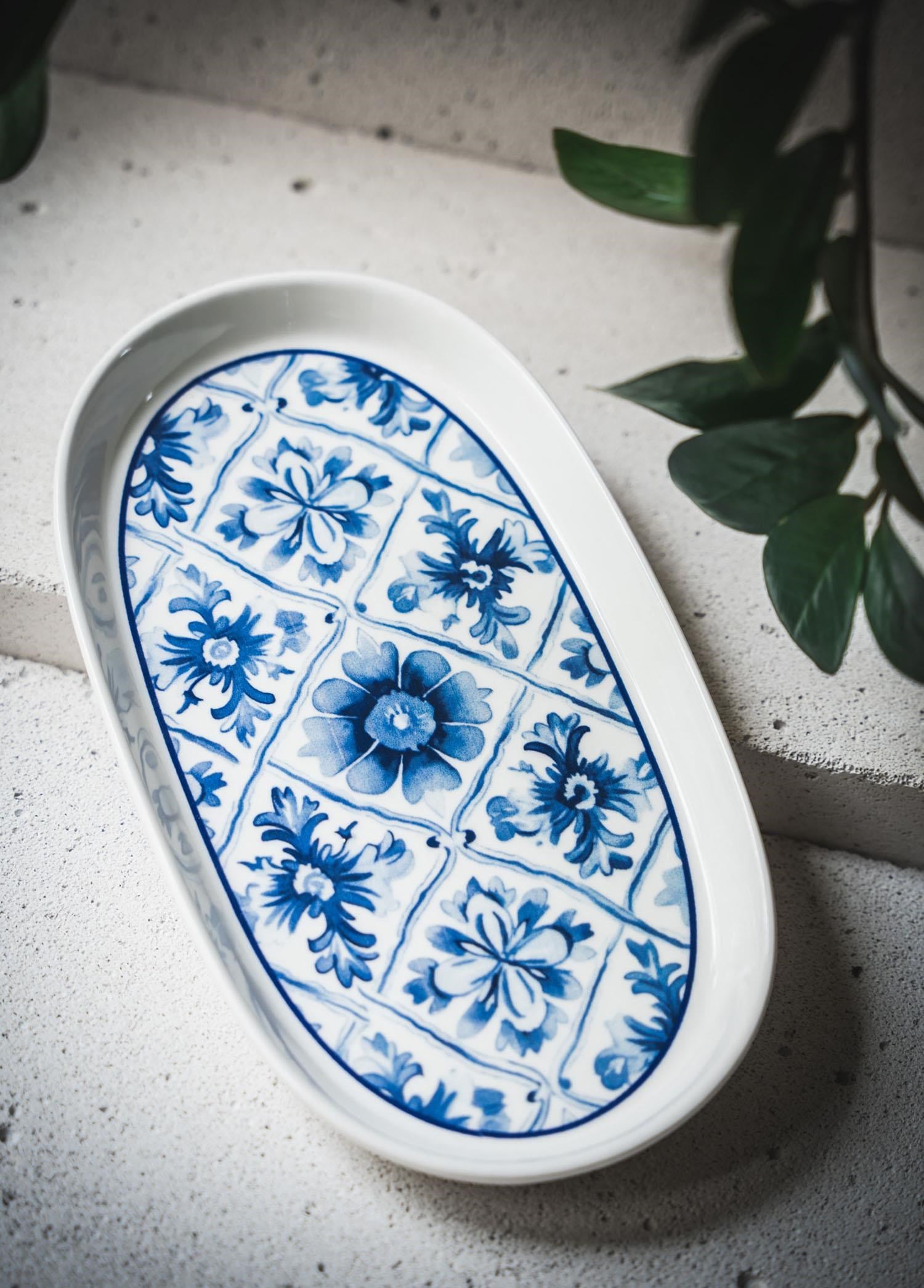 The Mia Odore Di Limone Oval Servis Tabağı 2li Set 29 cm
