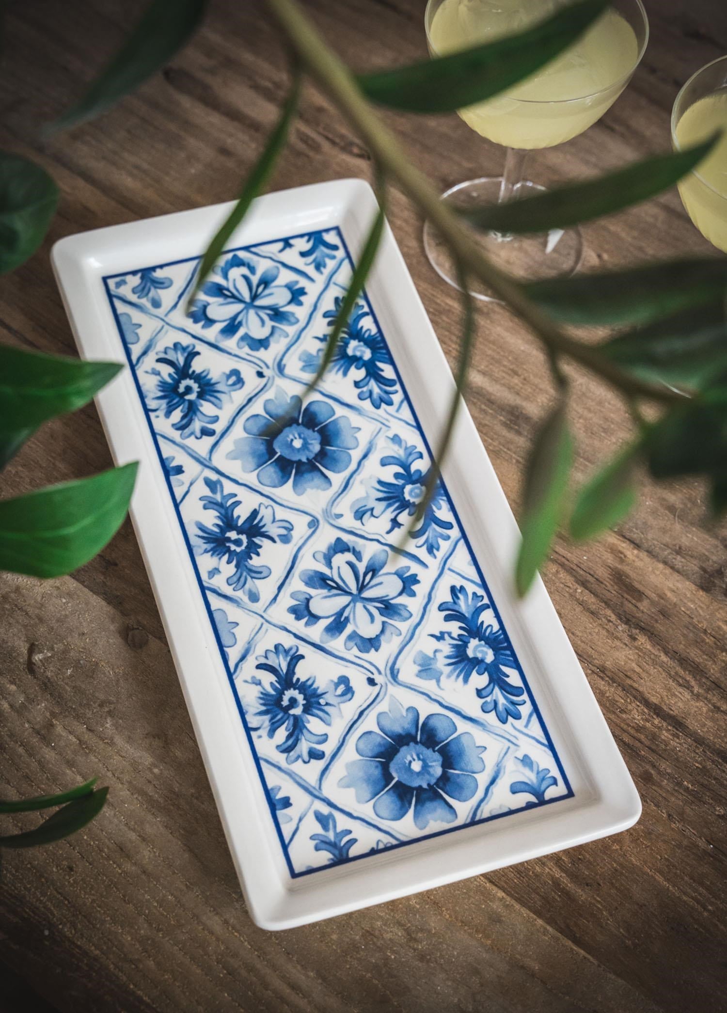 Servis Tabağı The Mia Odore Di Limone Dikdörtgen Servis 35x16 cm ODL0007