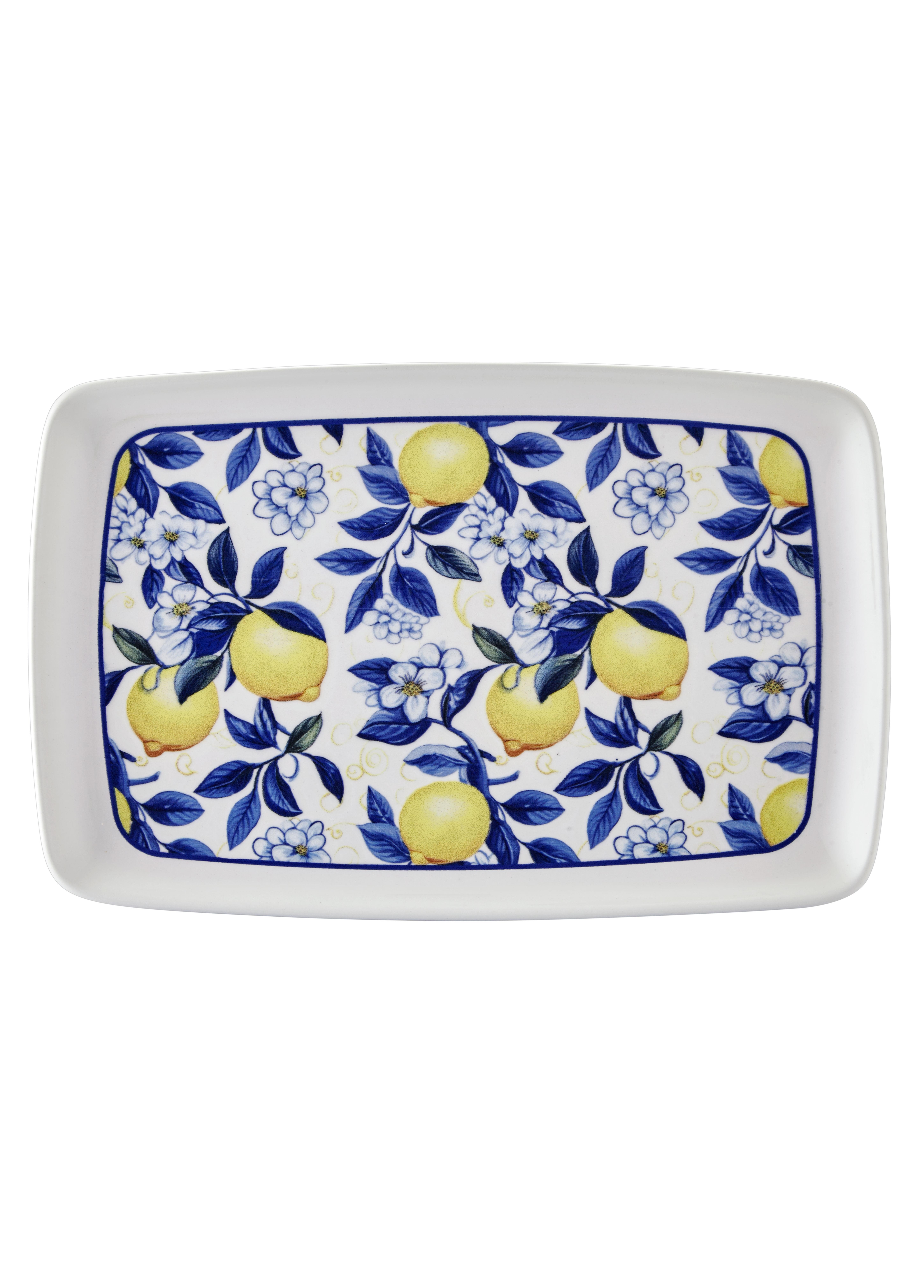 The Mia Odore Di Limone Dikdörtgen Servis Tabağı 31x20 cm