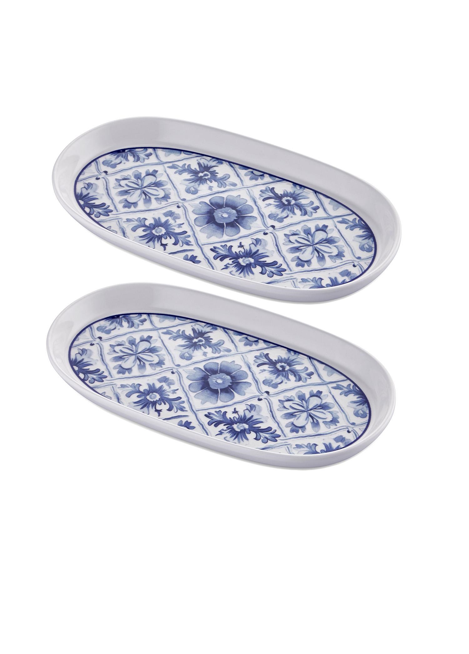 The Mia Odore Di Limone Oval Servis Tabağı 2li Set 29 cm