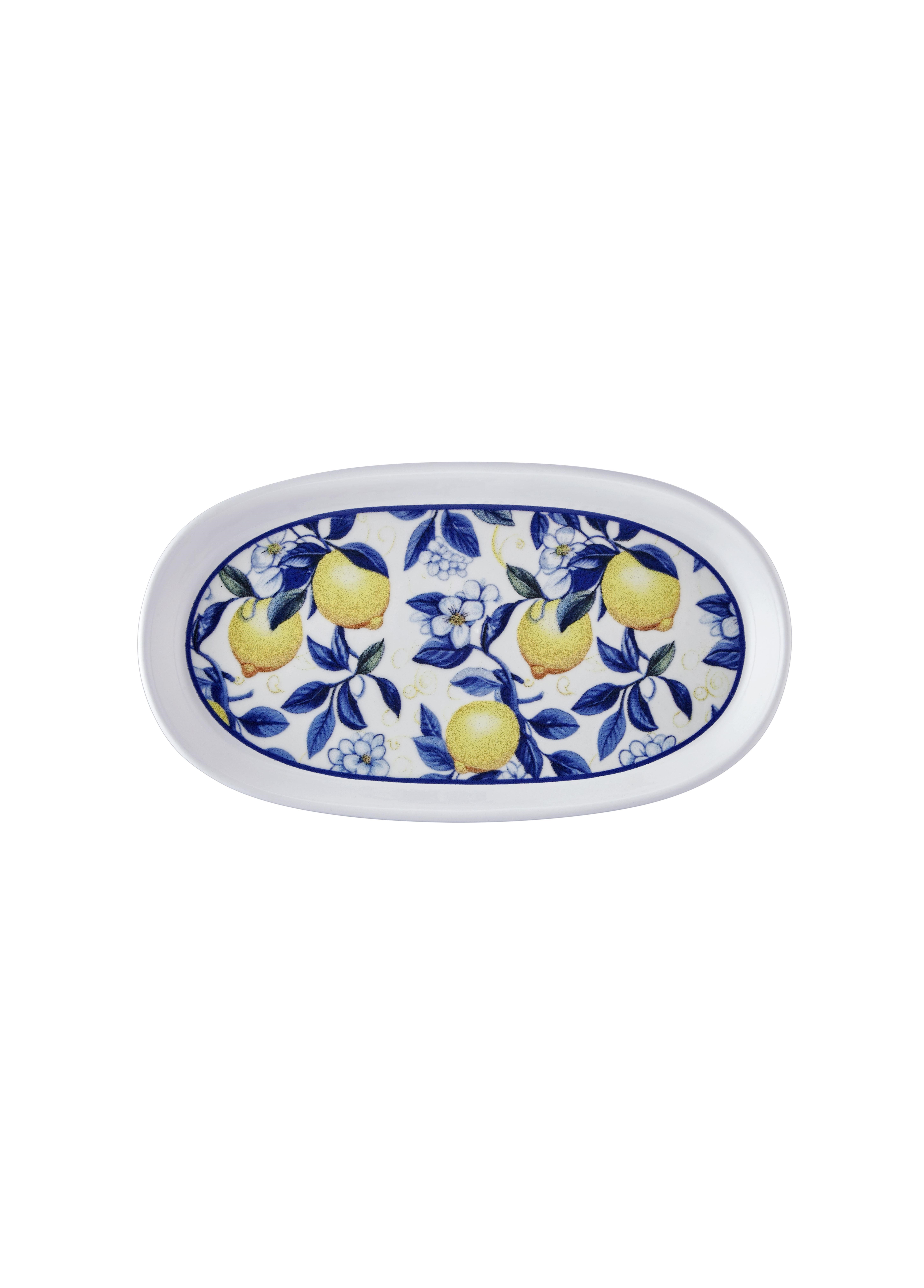 The Mia Odore Di Limone Oval Servis Tabağı 2li Set 23 cm