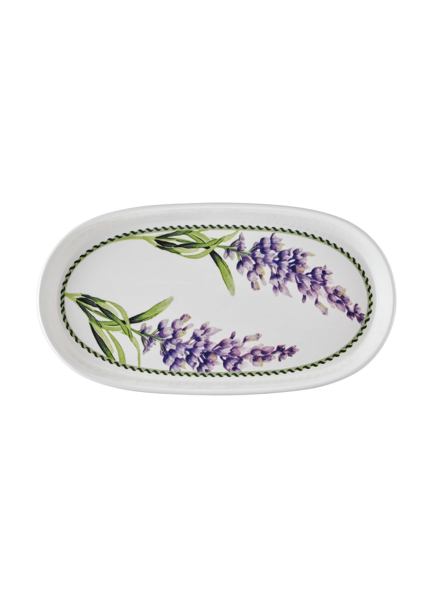 The Mia Provence Lavanta Oval Servis Tabağı 2li 29 cm