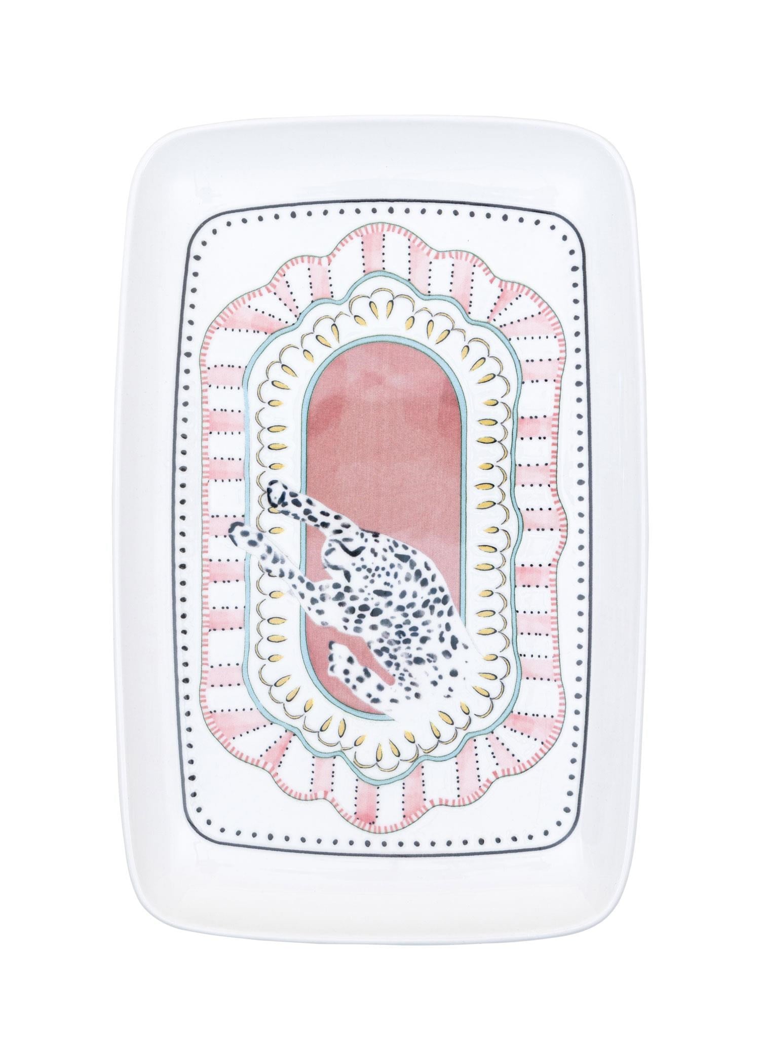 The Mia Spring Dikdörtgen Servis Tabağı 31x20 cm SPR0014