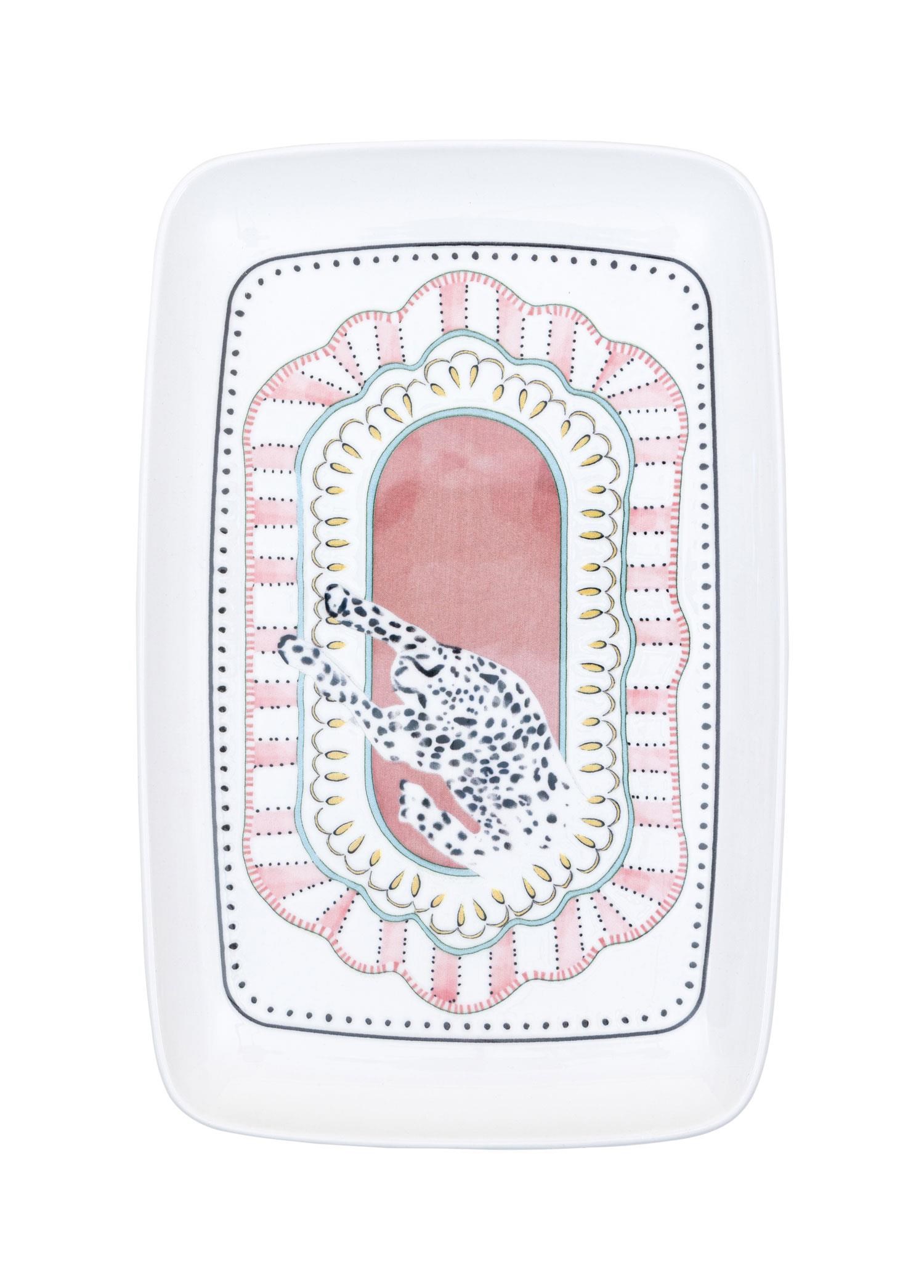 The Mia Spring Dikdörtgen Servis Tabağı 31x20 cm SPR0014