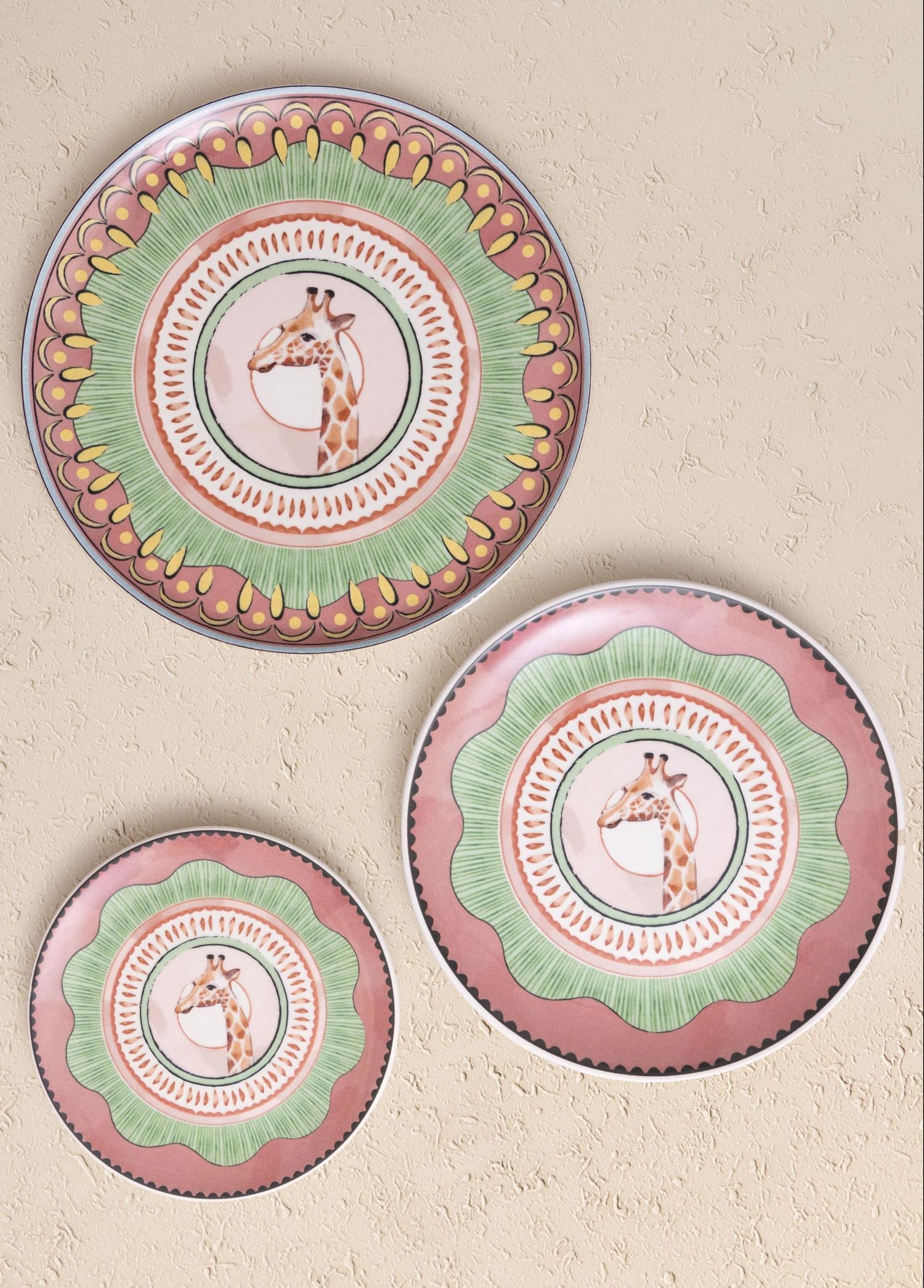 The Mia Spring Servis Tabağı 6lı Set 26 cm SPR0003