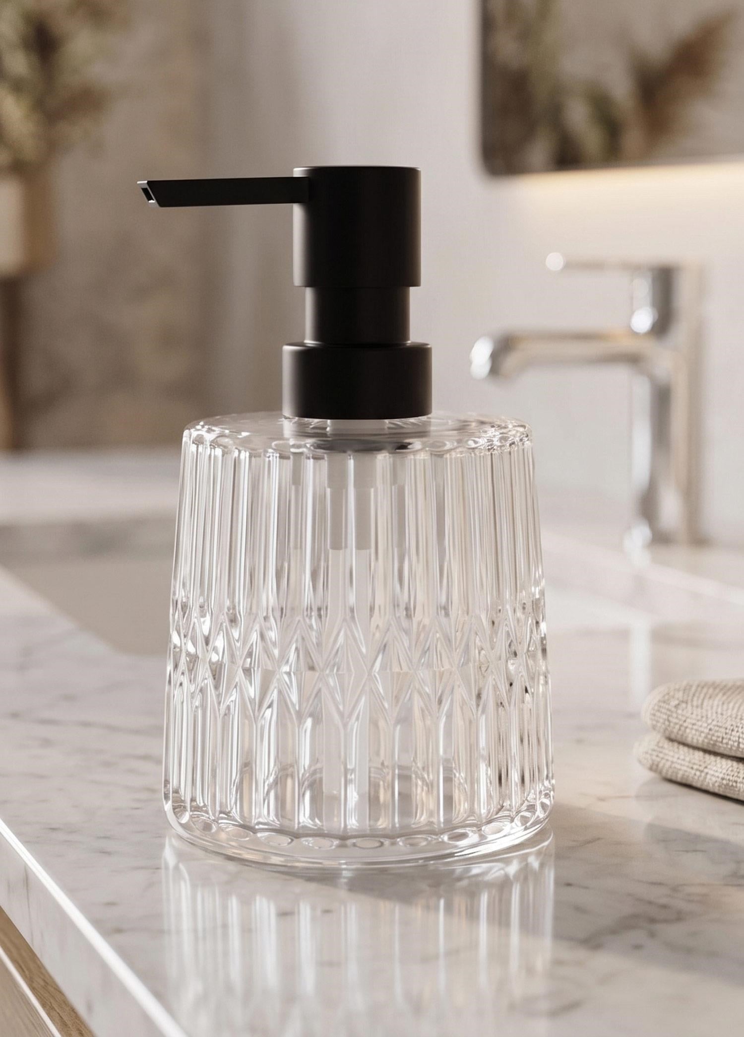 The Mia Alba Sıvı Sabunluk Şeffaf 355 ml