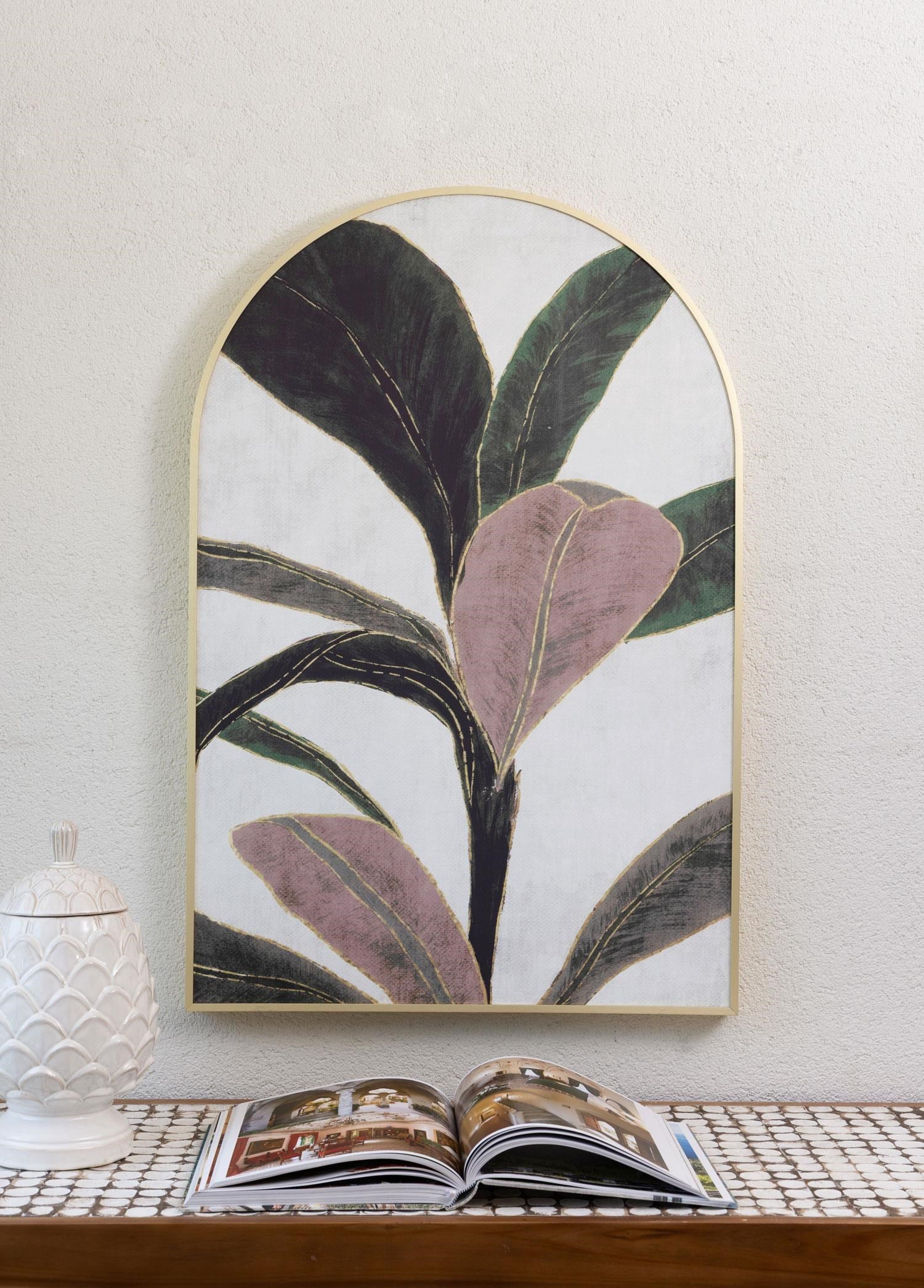The Mia Botanic Leaf Tablo 60x90 cm