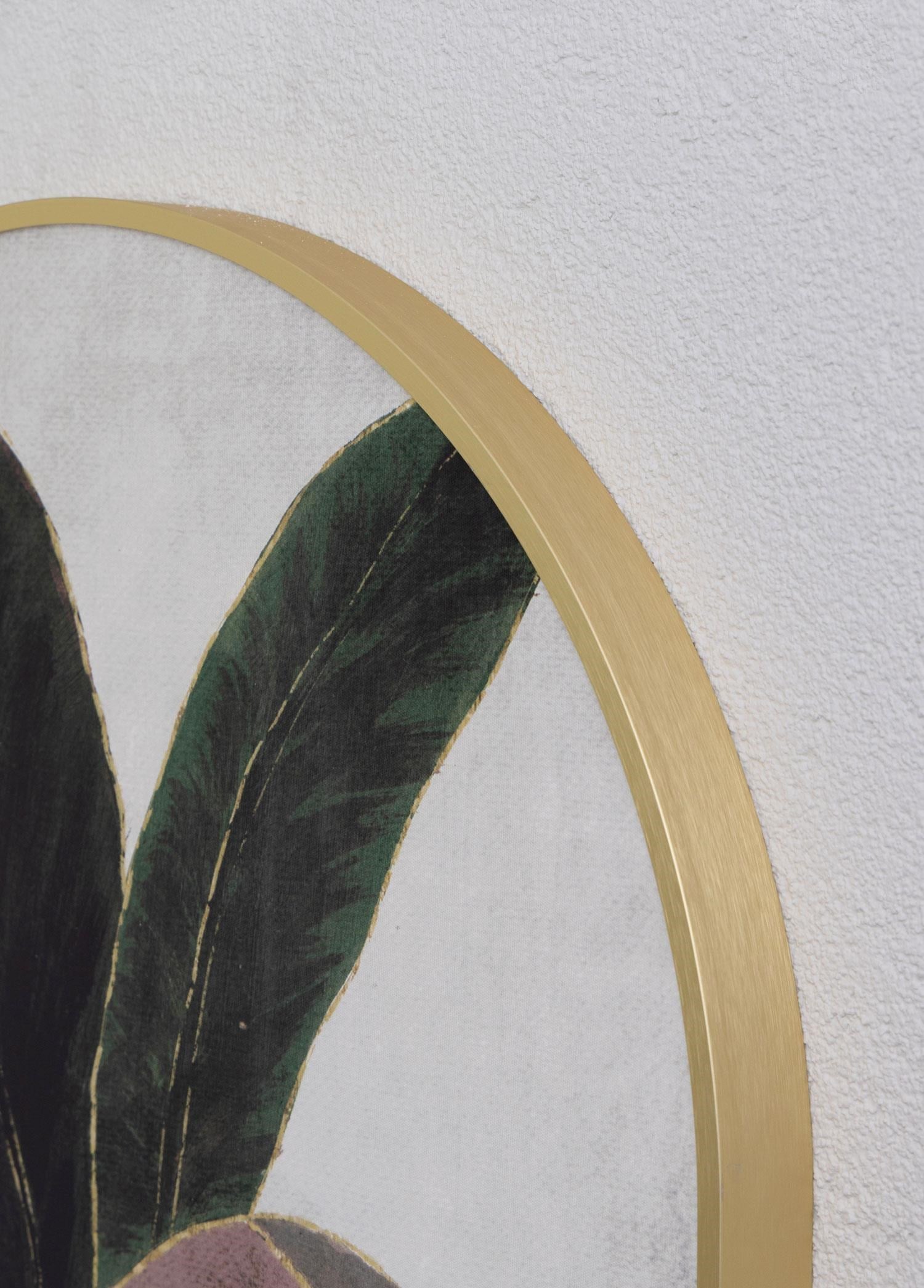 The Mia Botanic Leaf Tablo 60x90 cm
