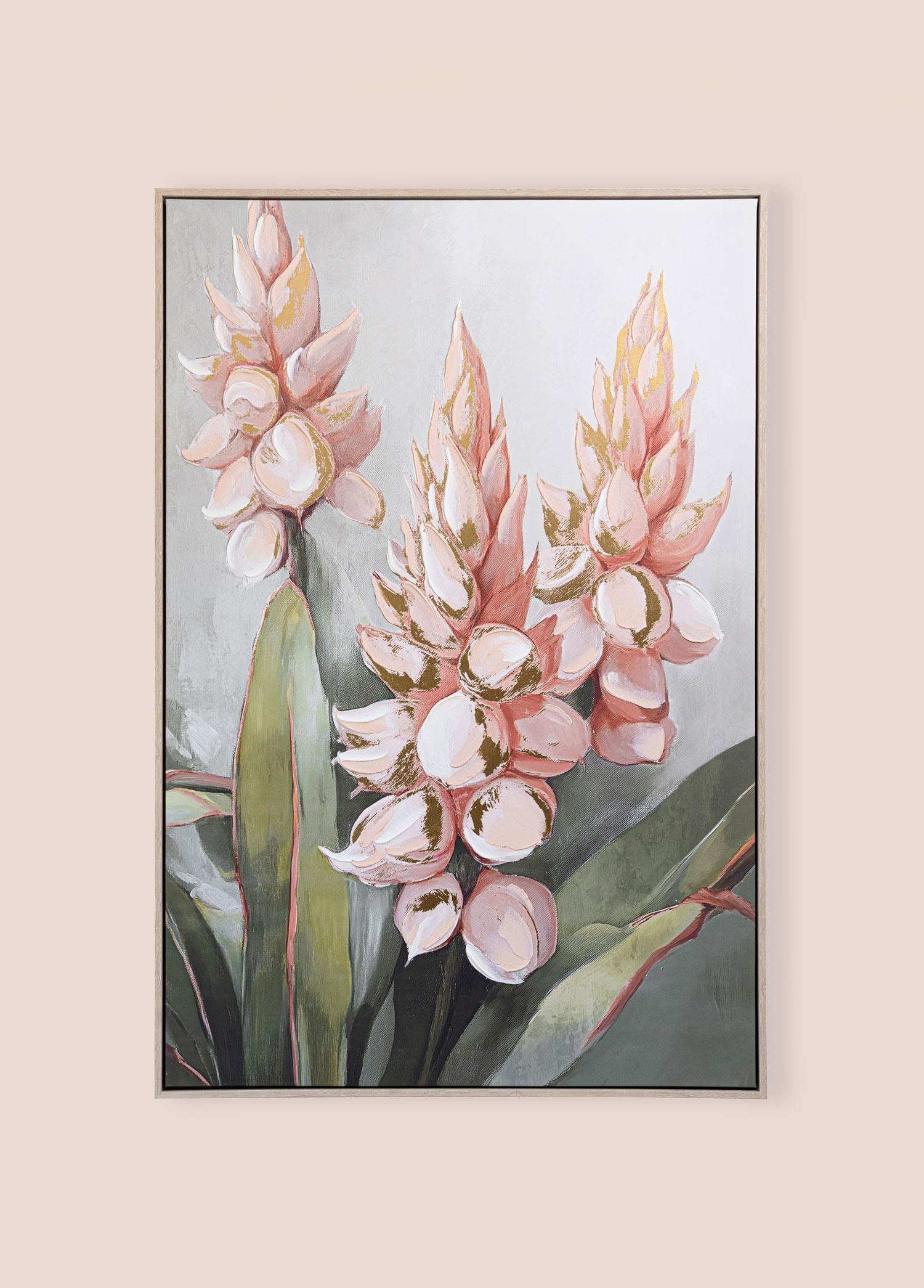 The Mia Floral Kanvas Tablo 80x120 cm TBL0087