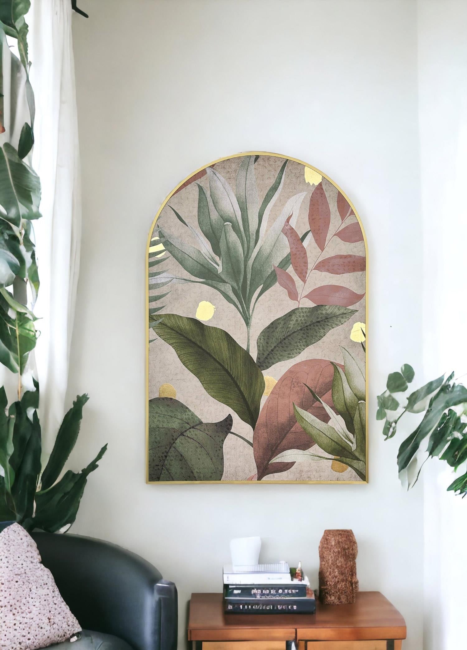 The Mia Foliage Tablo 60x90 cm