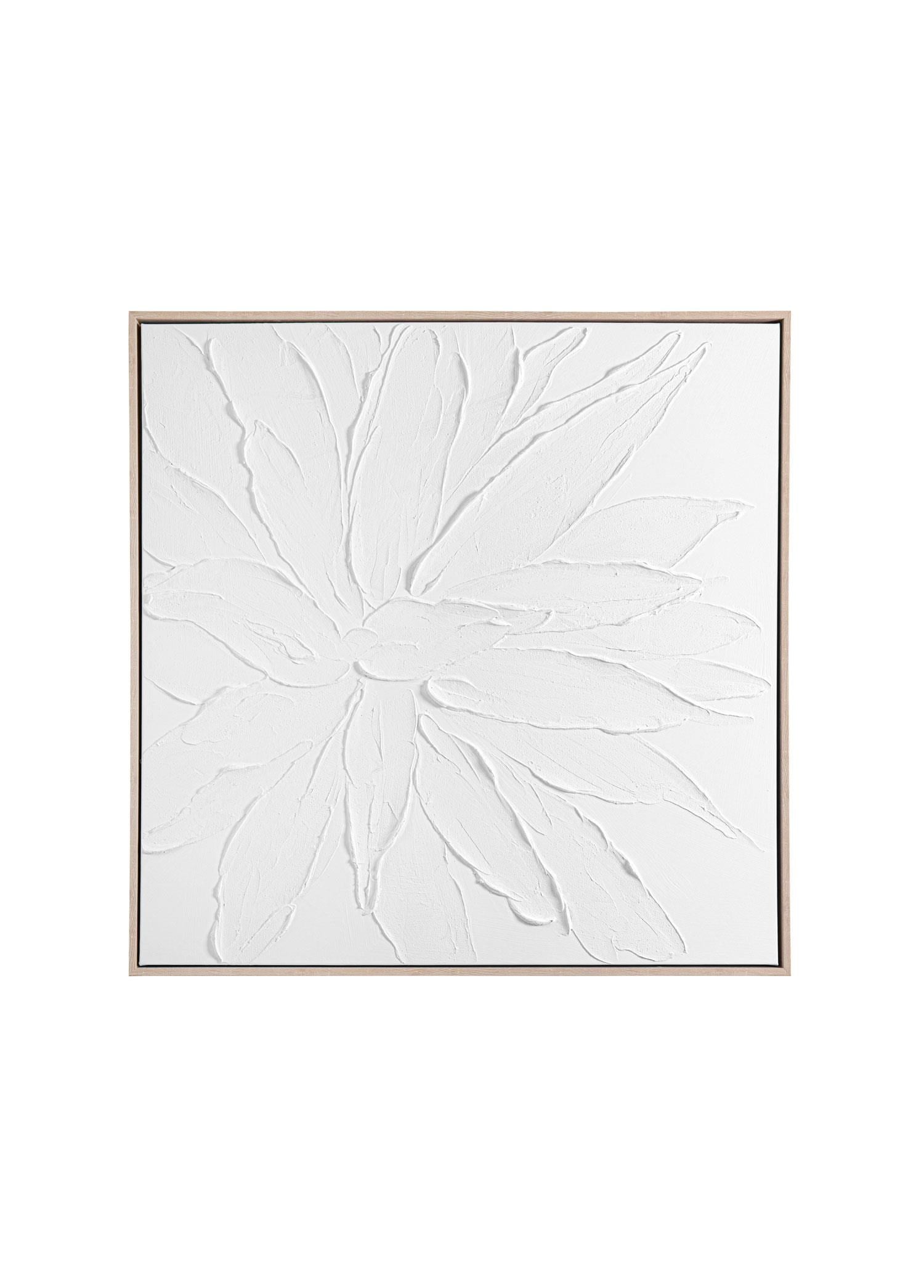 The Mia Kabartma Kanvas Tablo 80x80 cm TBL0079