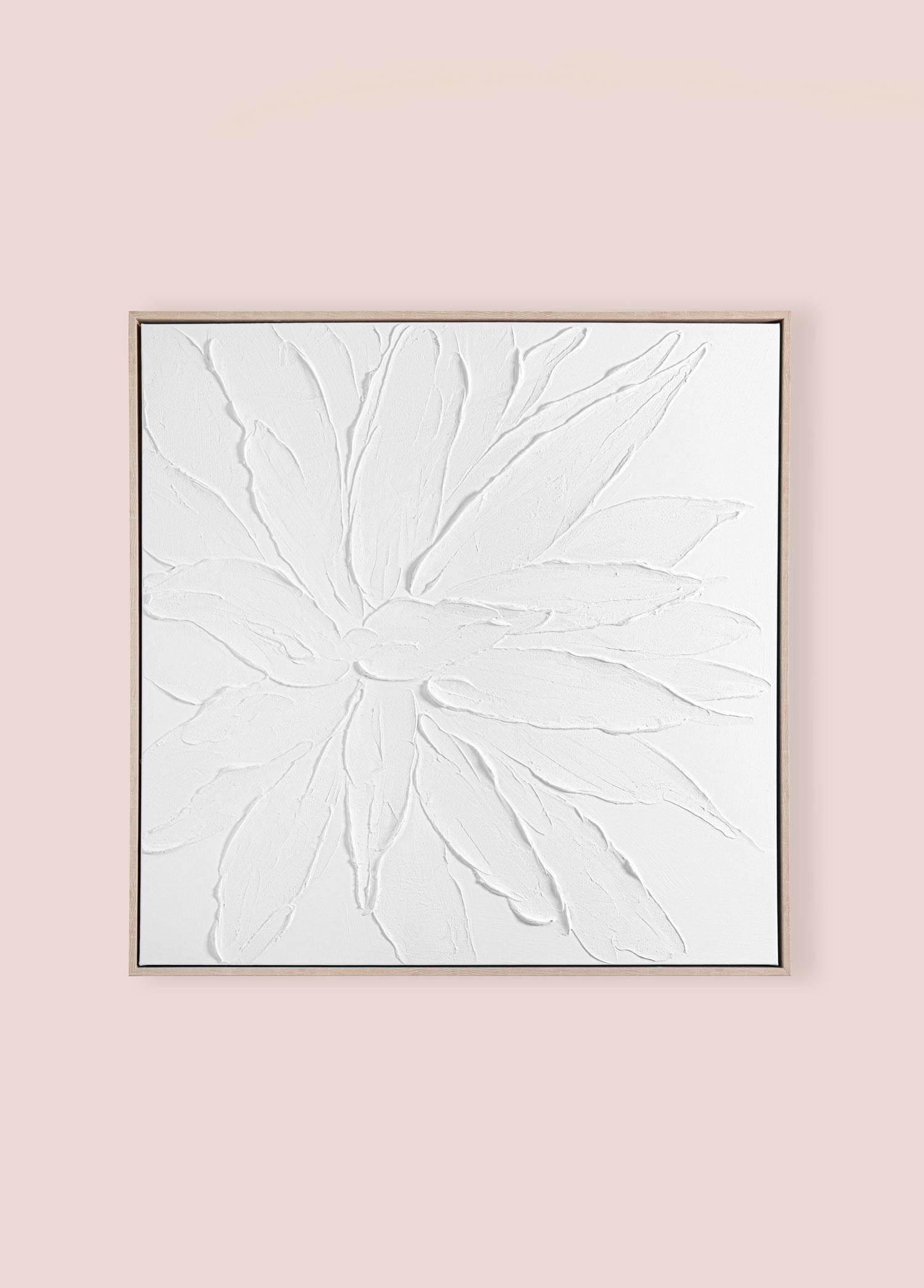 The Mia Kabartma Kanvas Tablo 80x80 cm TBL0079