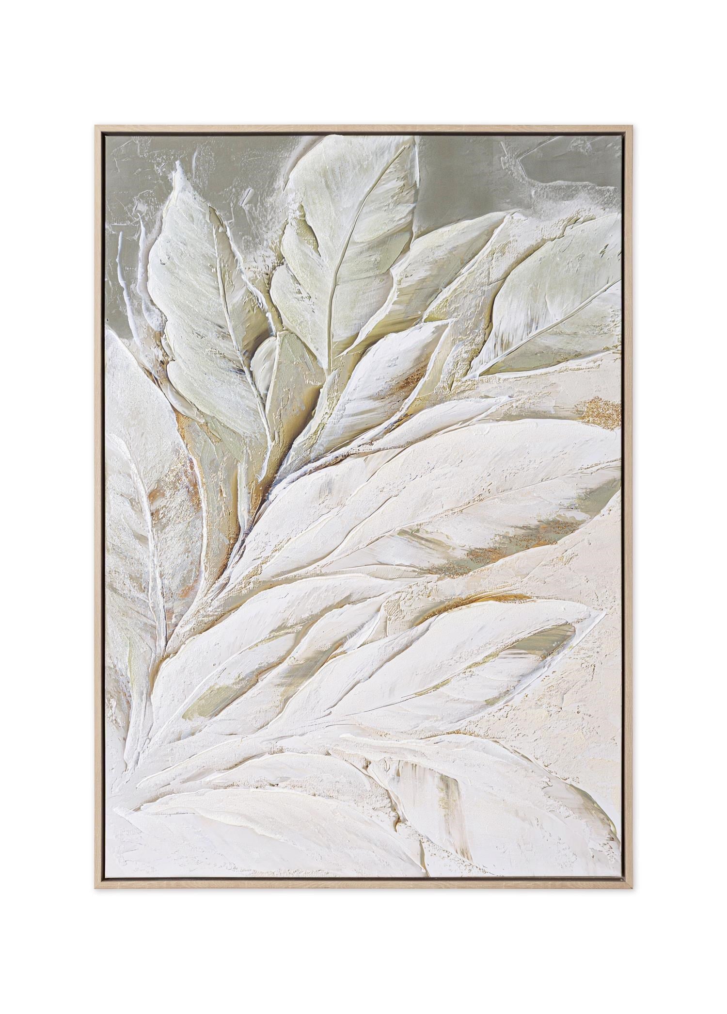 The Mia Luna Leaf Kanvas Tablo 70x100 Cm