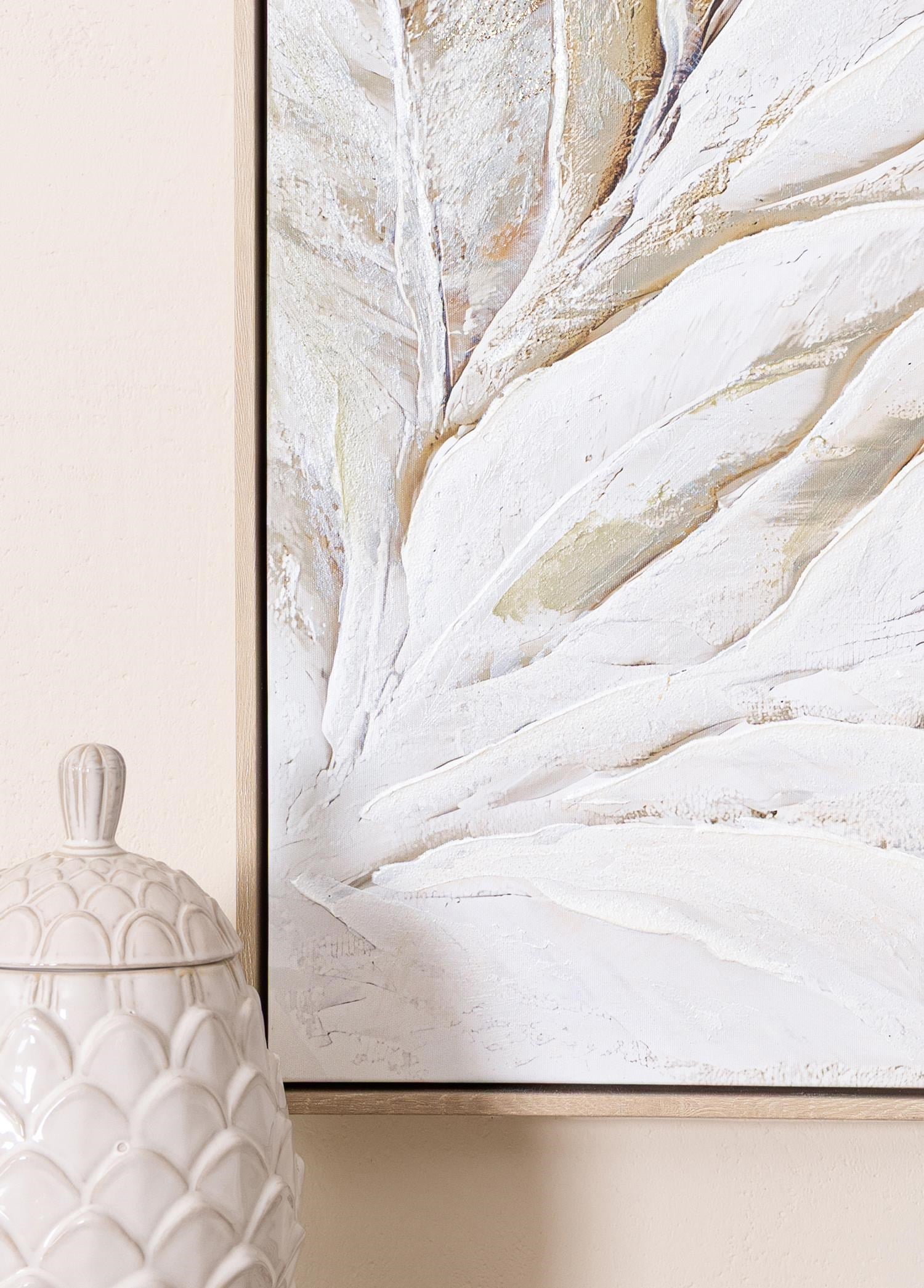 The Mia Luna Leaf Kanvas Tablo 70x100 Cm