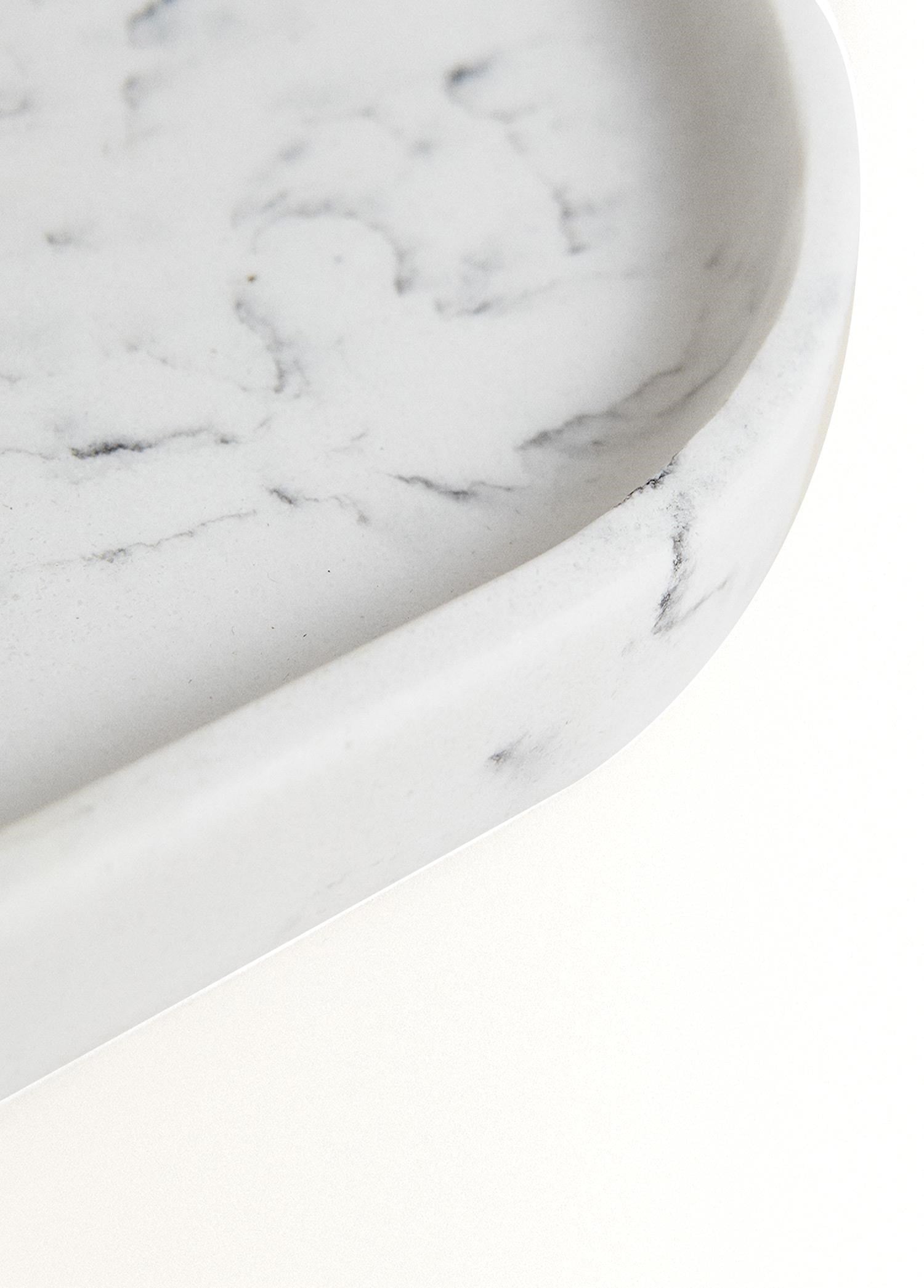 The Mia Marble Makyaj Aynası 18x10x25 cm