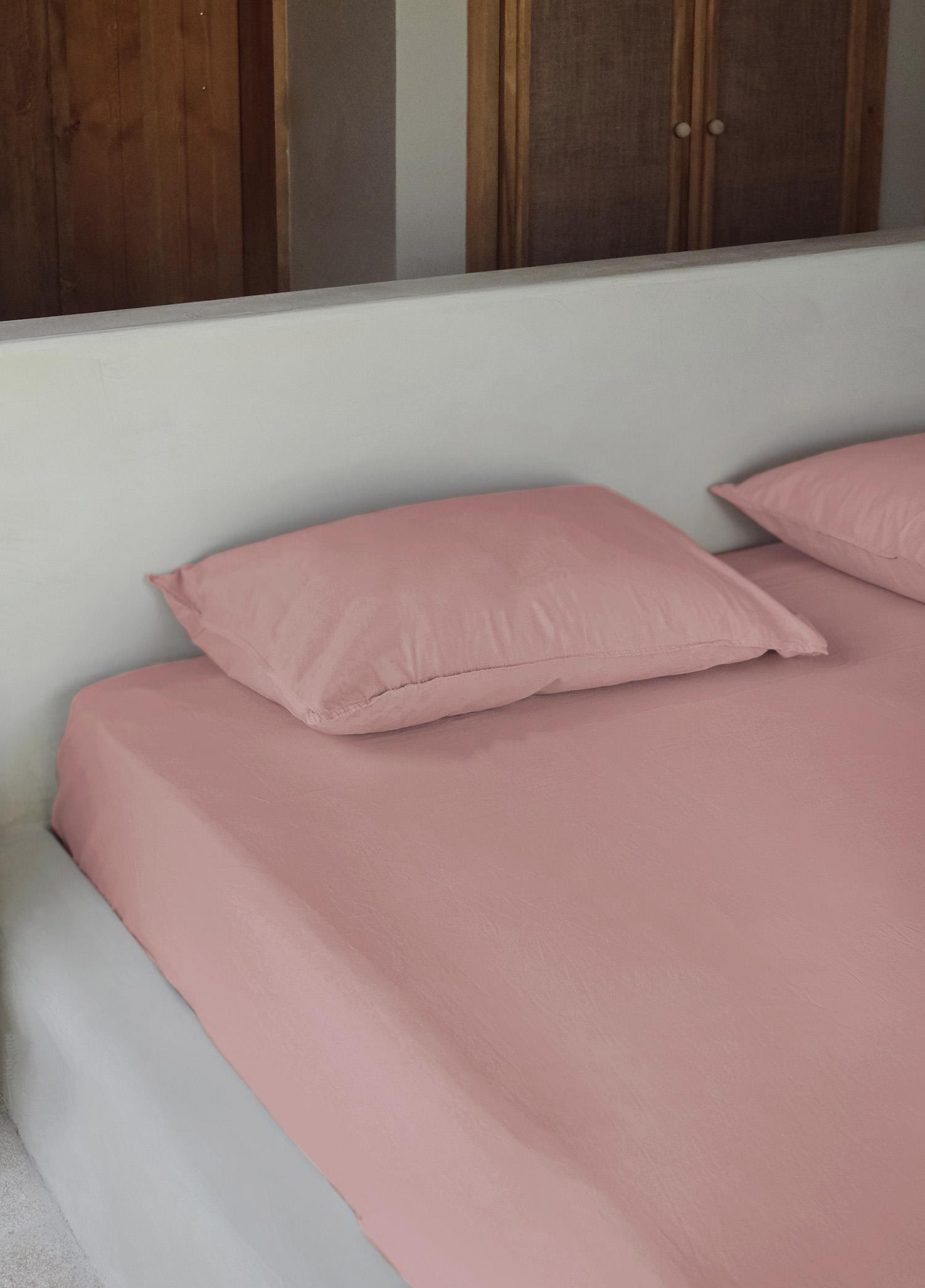 The Mia Cotta Terra Tek Kişilik Lastikli Çarşaf 200x100 Cm