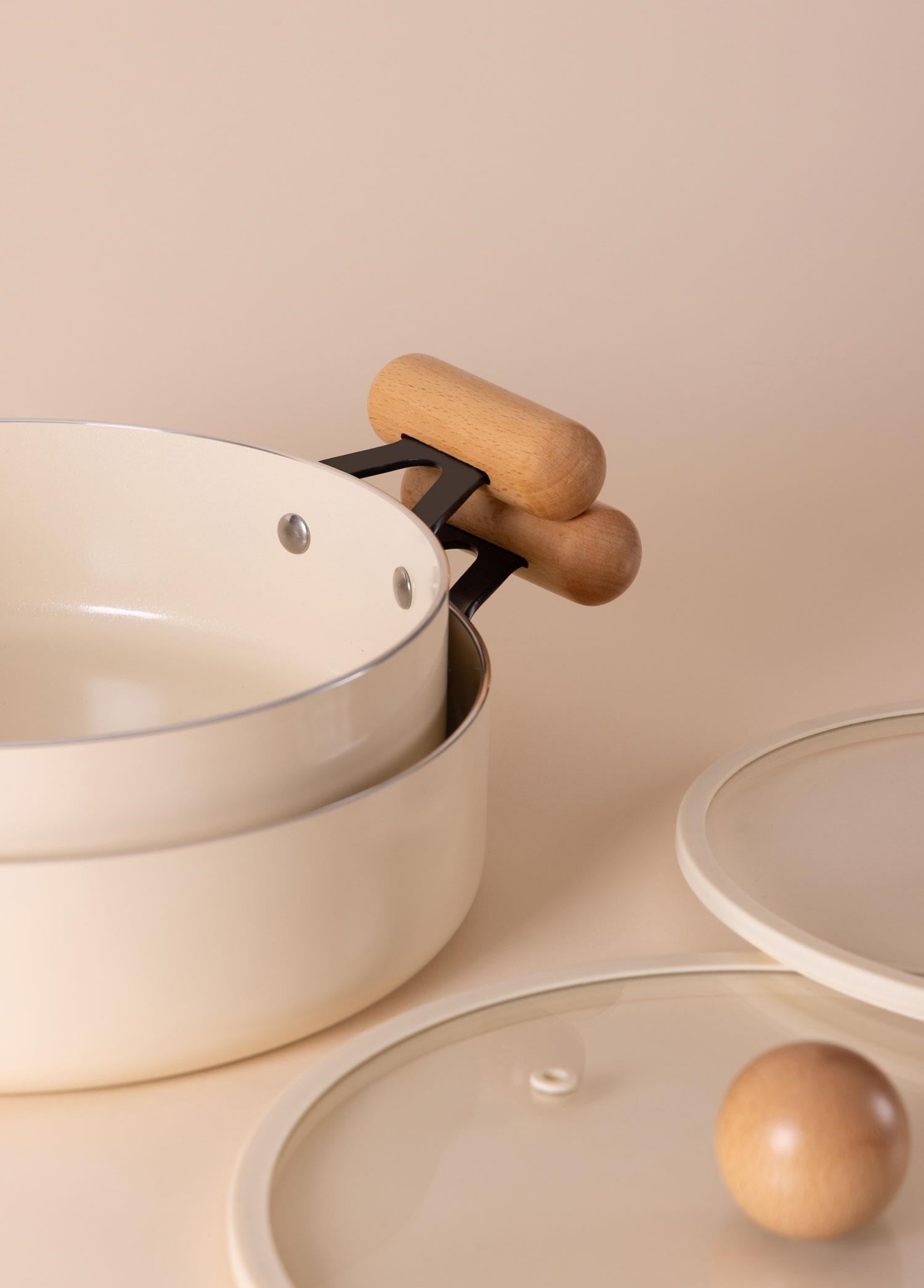The Mia Cucina Di Mia Sığ Seramik Tencere 24 cm