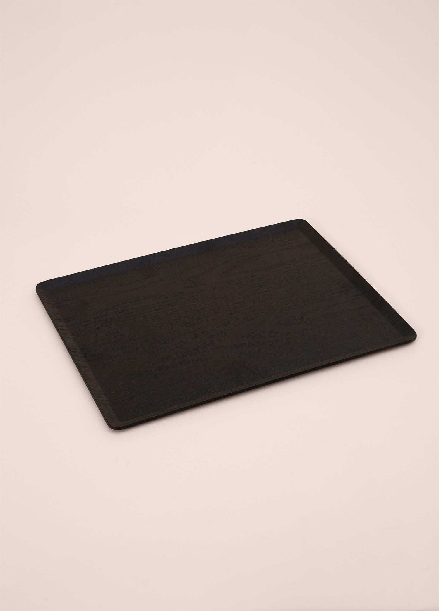 The Mia Natura Tepsi Siyah 27x20 cm