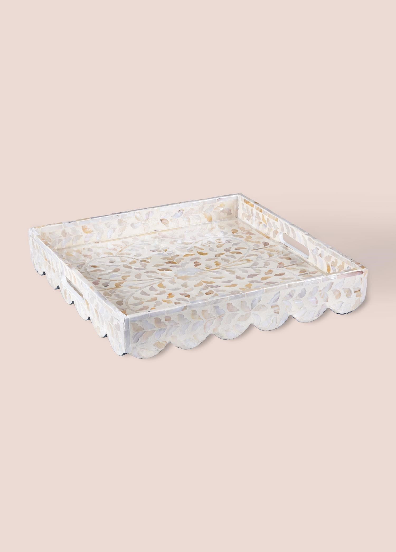 The Mia Sedef Tepsi 40x40x7 cm TLC0083