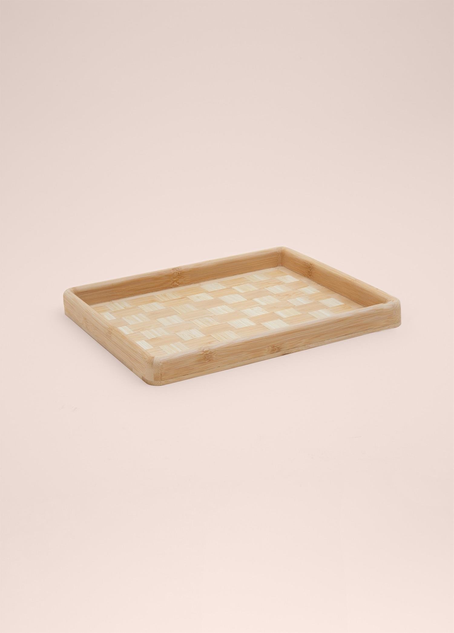 The Mia Wicker Bambu Tepsi 31x25 cm TPS0068