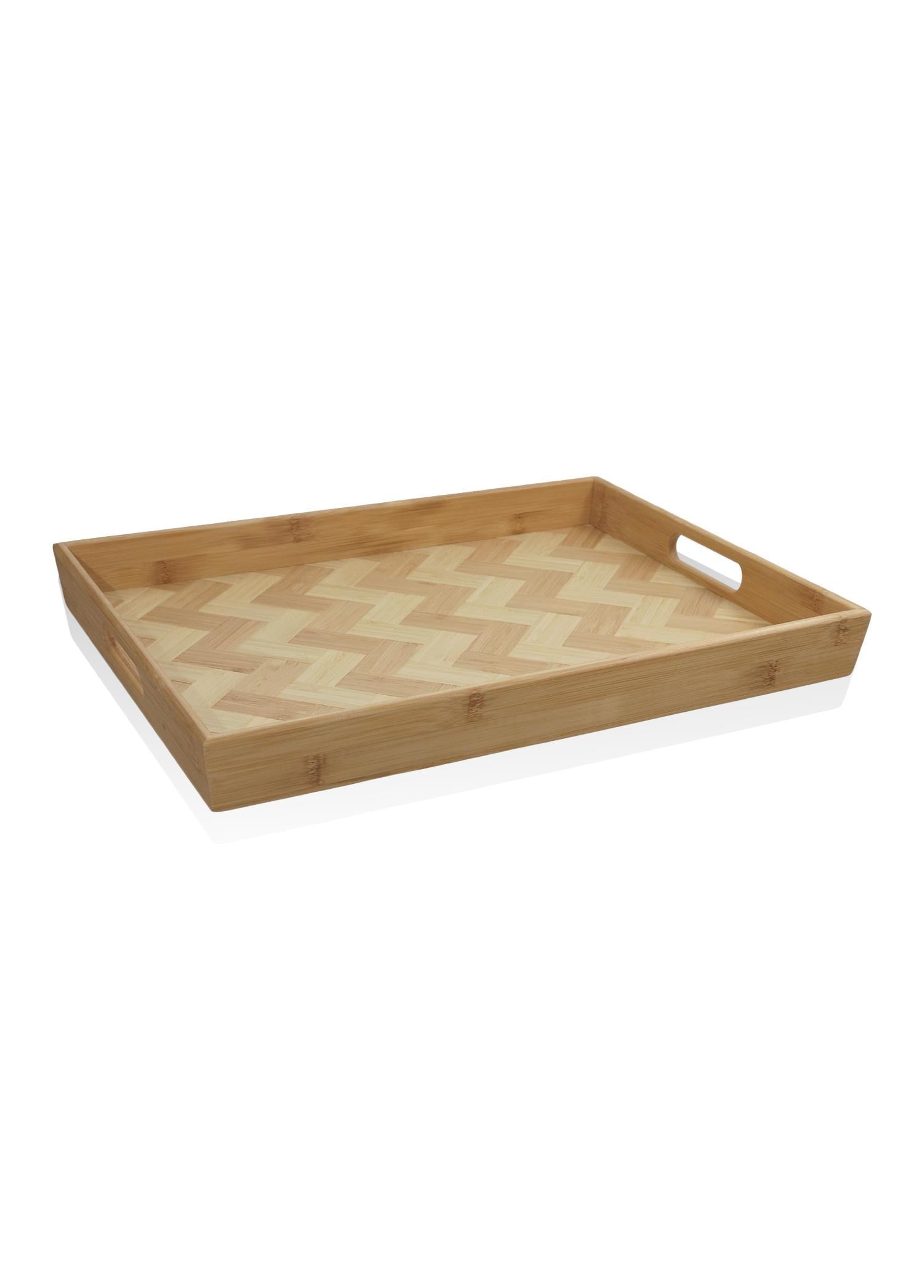 The Mia Wicker Bambu Tepsi 40x30 cm TPS0073