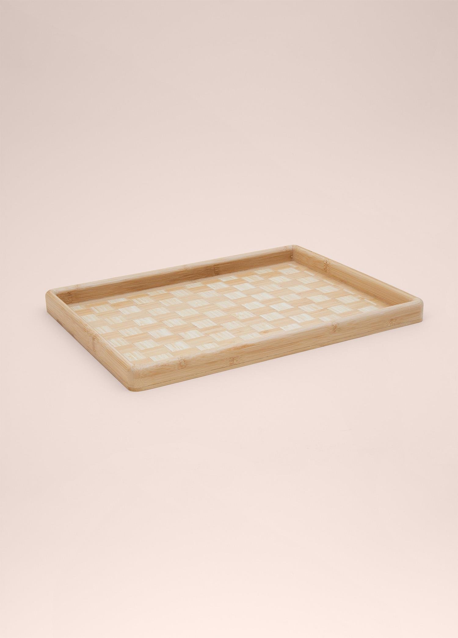 The Mia Wicker Bambu Tepsi 40x31 cm TPS0067