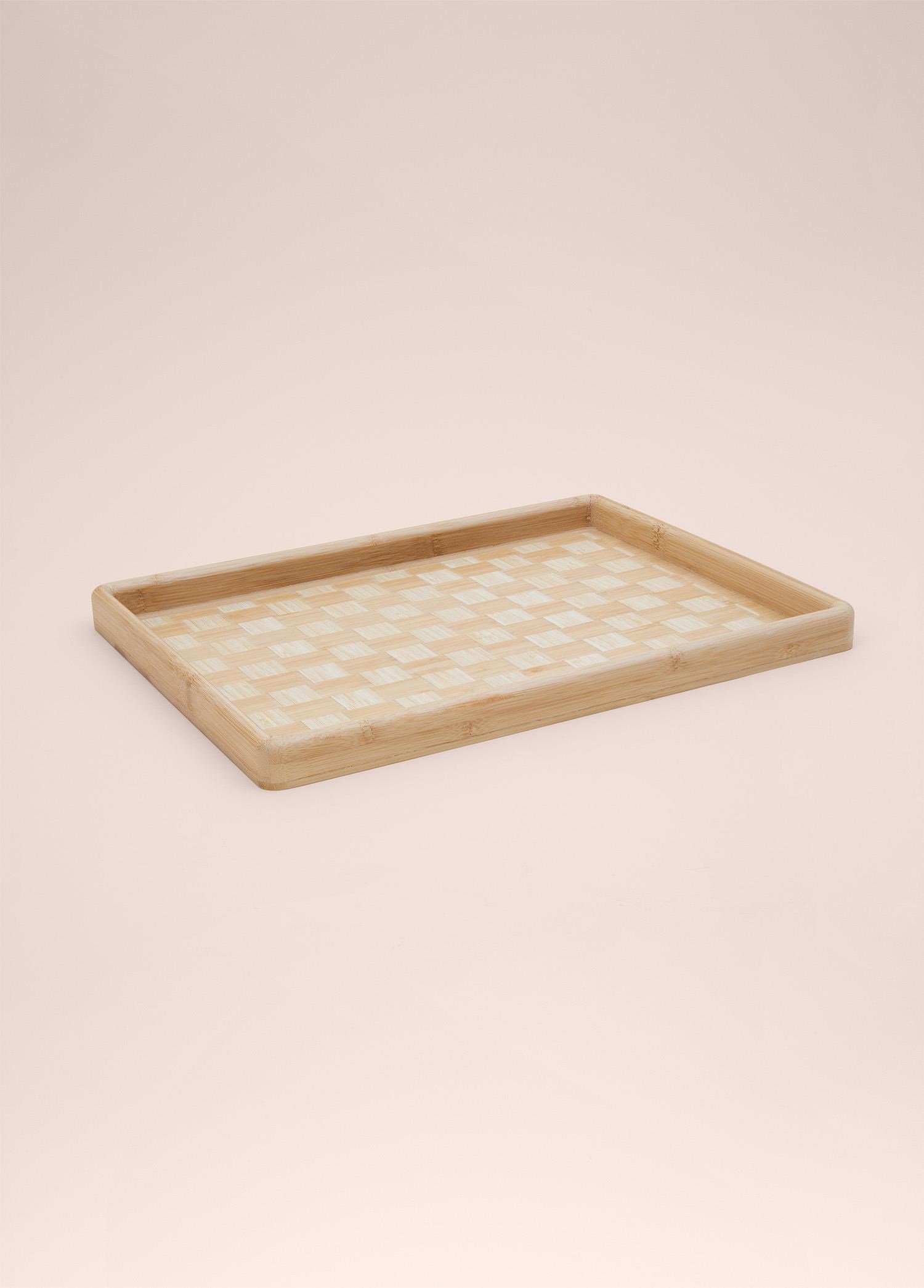 The Mia Wicker Bambu Tepsi 40x31 cm TPS0067