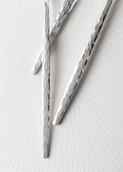 The Mia Shiny Çatal Kaşık Bıçak Takımı Gümüş 24 Parça