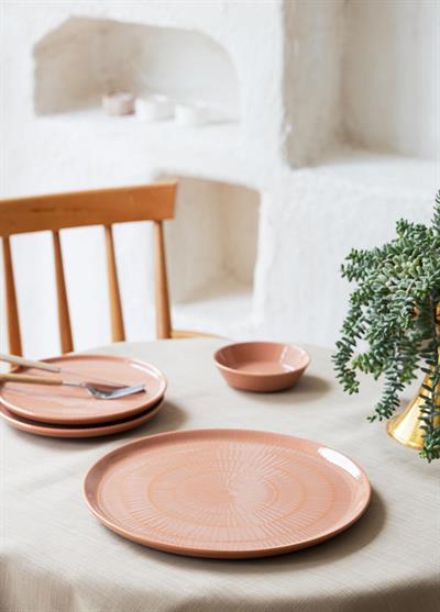 The Mia Noon Kahvaltı Takımı 6 Kişilik 17 Parça Somon 1702