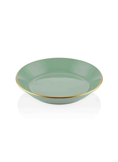 The Mia Basic Yemek Tabağı 6 Lı Set Yeşil - 20cm
