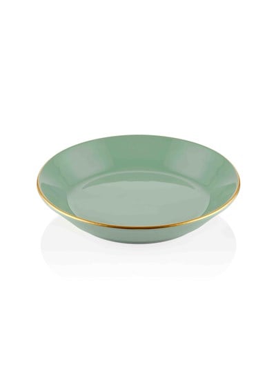 The Mia Basic Yemek Tabağı 6 Lı Set Yeşil - 20cm