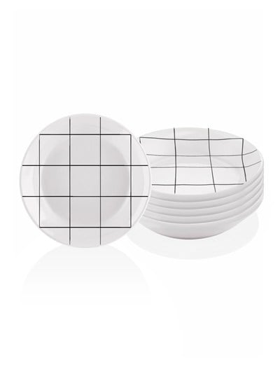 The Mia Daily Tunes Yemek Tabağı 6lı Set 20 Cm