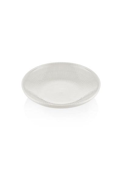 The Mia Noon Yemek Tabağı 6lı Krem 20 cm