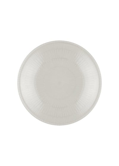 The Mia Noon Yemek Tabağı 6lı Krem 20 cm