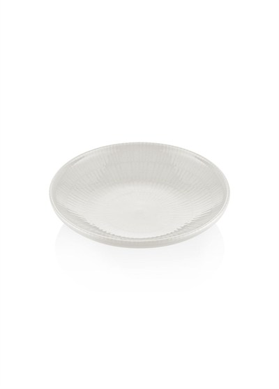 The Mia Noon Yemek Tabağı 6lı Krem 20 cm