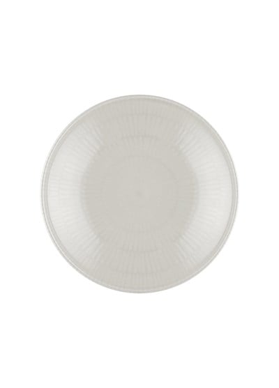 The Mia Noon Yemek Tabağı 6lı Krem 20 cm
