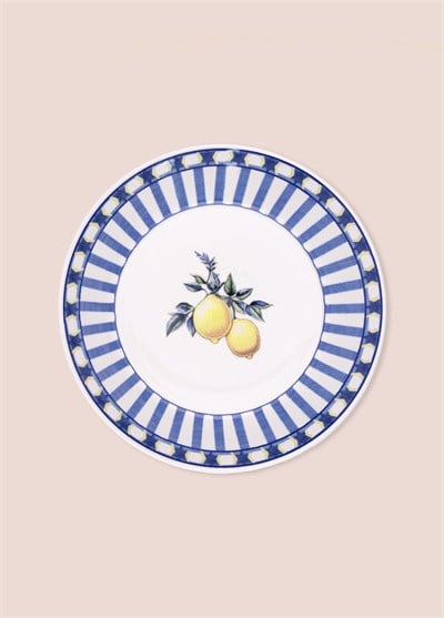 The Mia Odore Di Limone Yemek Tabağı 6lı Set 20 cm