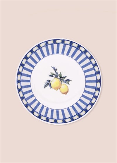 The Mia Odore Di Limone Yemek Tabağı 6lı Set 20 cm