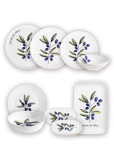 6 Kişilik Yemek Takımı The Mia Olivos 6 Kişilik Yemek Talımı 31 Parça Set 1