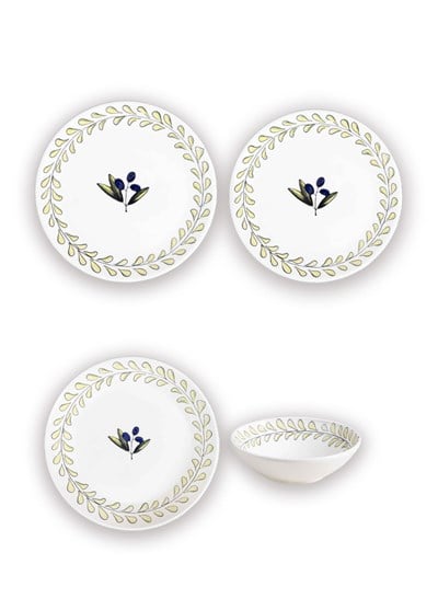 The Mia Olivos 6 Kişilik Yemek Takımı 24 Parça Set 2