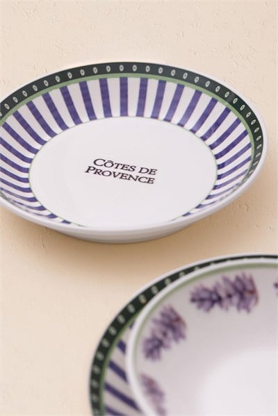 The Mia Provence Yemek Tabağı 6lı Set 20 cm