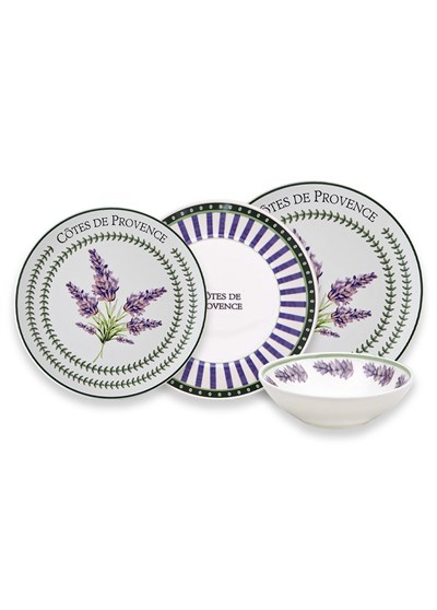 The Mia Provence 6 Kişilik Yemek Takımı 24 Parça Set 2