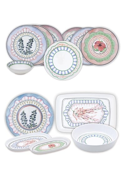 The Mia Spring 6 Kişilik Yemek Takımı 31 Parça Set 2