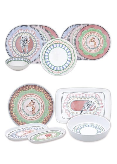 The Mia Spring 6 Kişilik Yemek Takımı 31 Parça Set 1