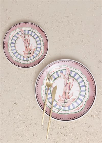 The Mia Spring 6 Kişilik Yemek Takımı 24 Parça Set 2
