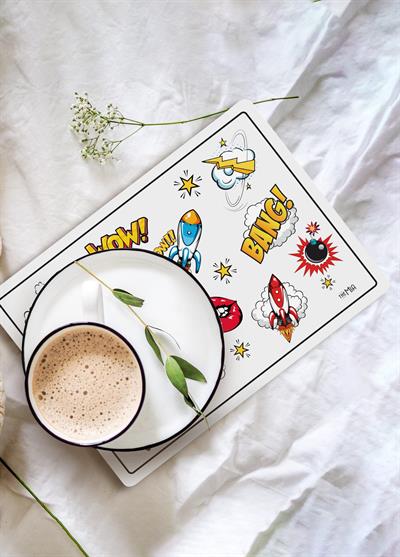 The Mia Popart Amerikan Servis 2 Li Set