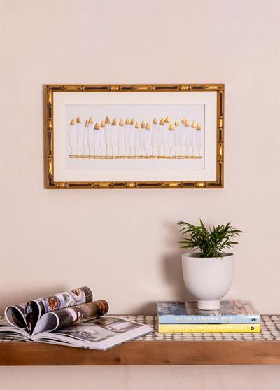 The Mia Flume Tablo Beyaz 60x35x4 cm TBL0098