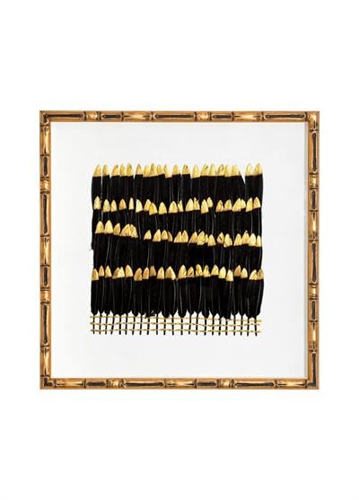 The Mia Flume Tablo Siyah 60x60x4 cm TBL0097