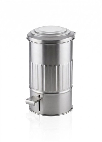 The Mia Banyo Çöp Kovası Krom 5 Lt